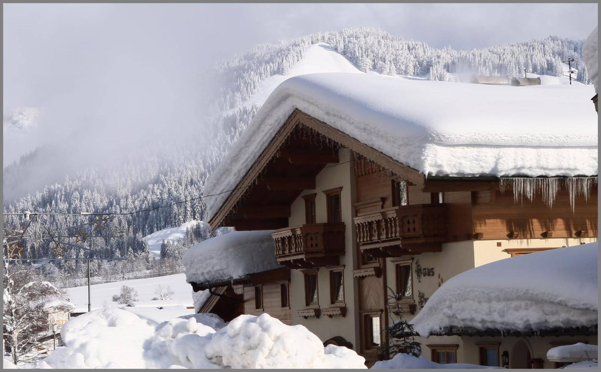 Pension Elisabeth Hotel Sankt Jakob in Haus Exterior foto